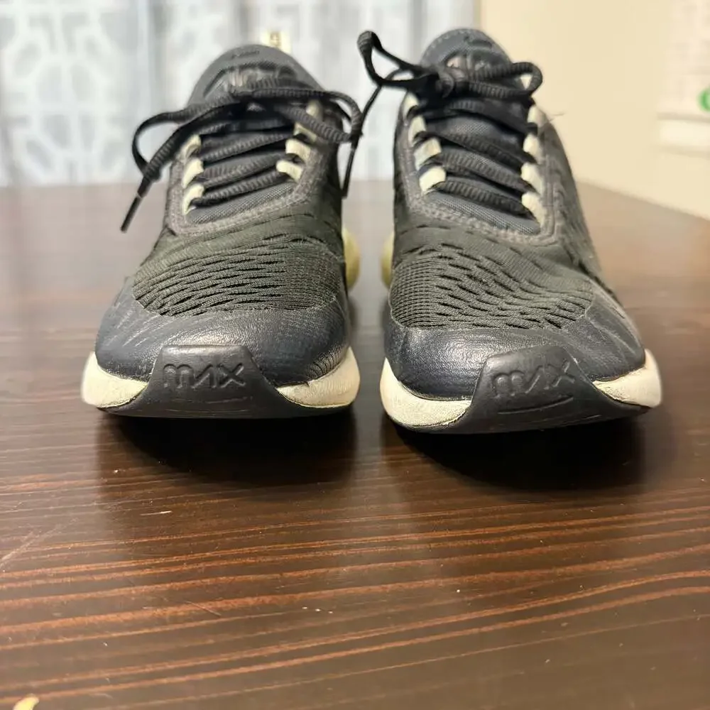 Nike Air Max 270 Hyper Jade Youth 5.5 Black‎ Sneakers